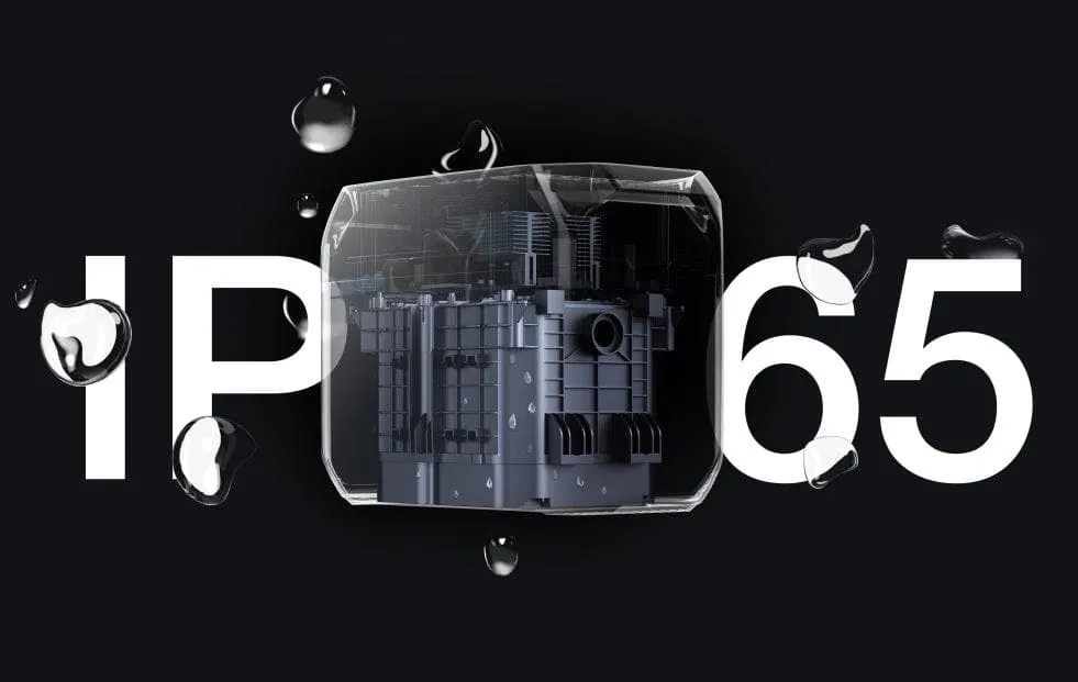 Paquete de batería con protección IP65